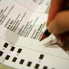election voting ballot